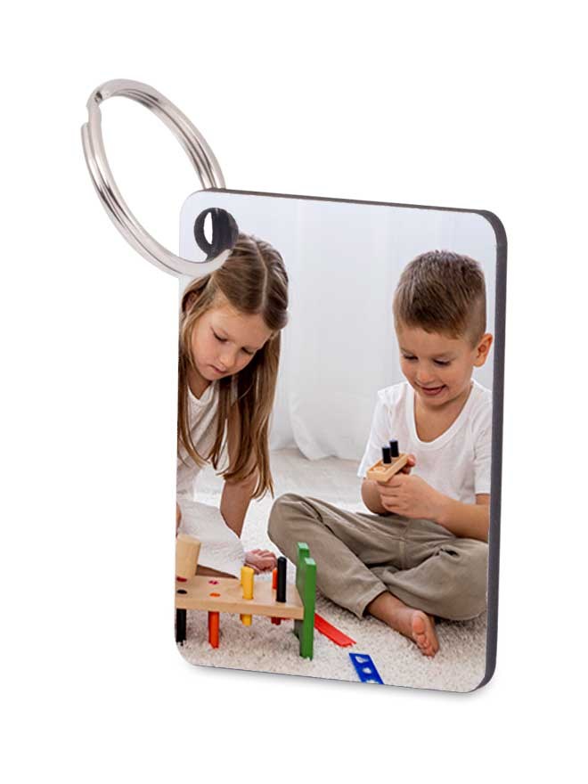 Custom keyring printing