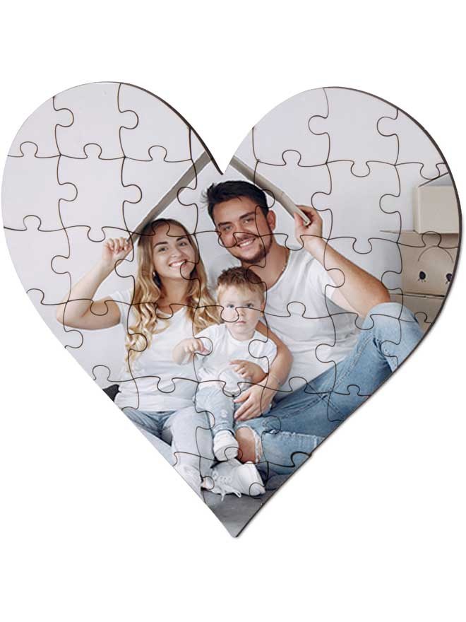 Custom puzzle printing