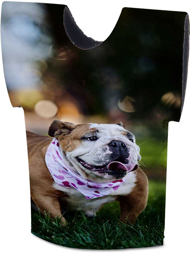 Custom printed beer wrap