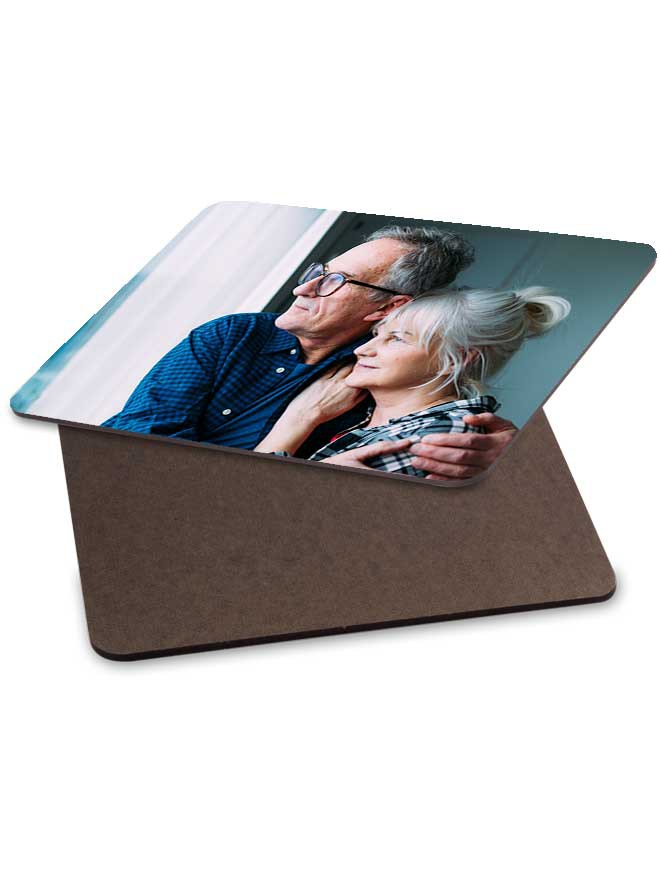 Custom printed placement mat hardboard