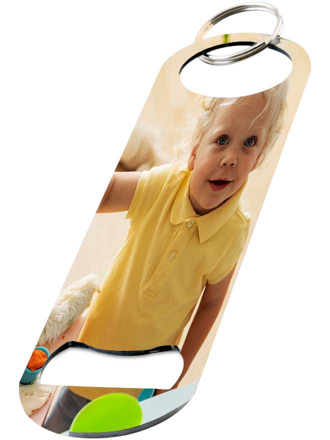 Custom printed pro bottle opener pro