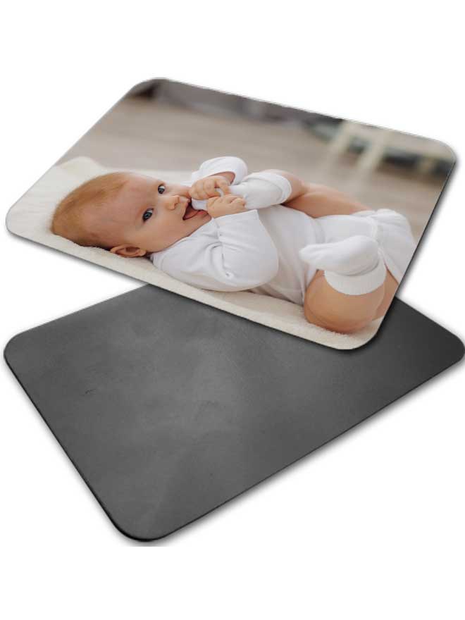 Custom printed square magnet