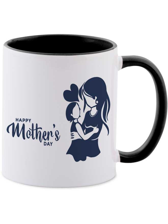 Custom printed mug two toned (handle+inner)