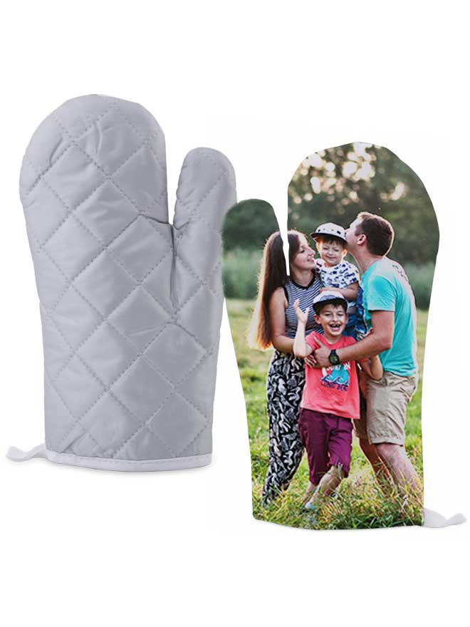 Custom printed over glove